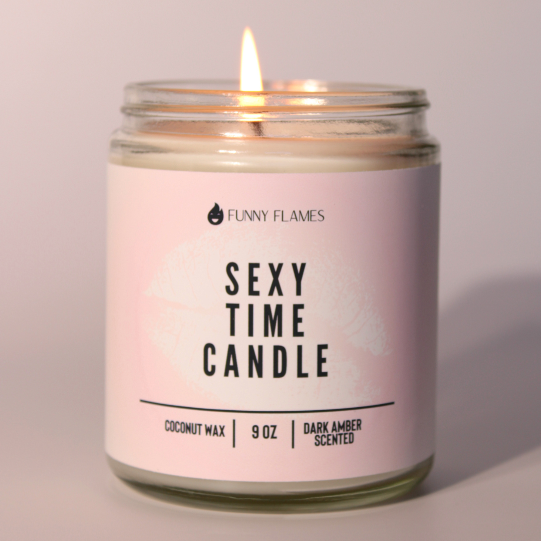 Sexy Time Candle Funny Flames Candle Co