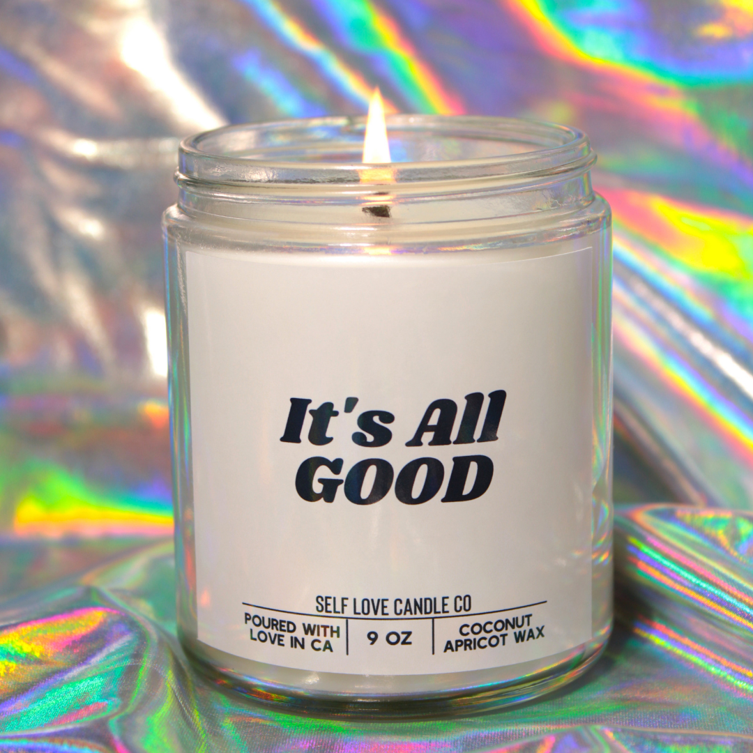 It's All Good Funny Flames Candle Co