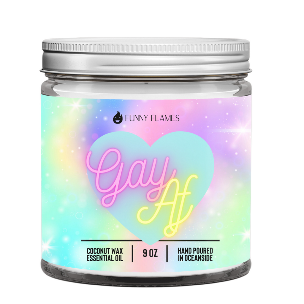 Gay Af - LGBTQ+ Candle