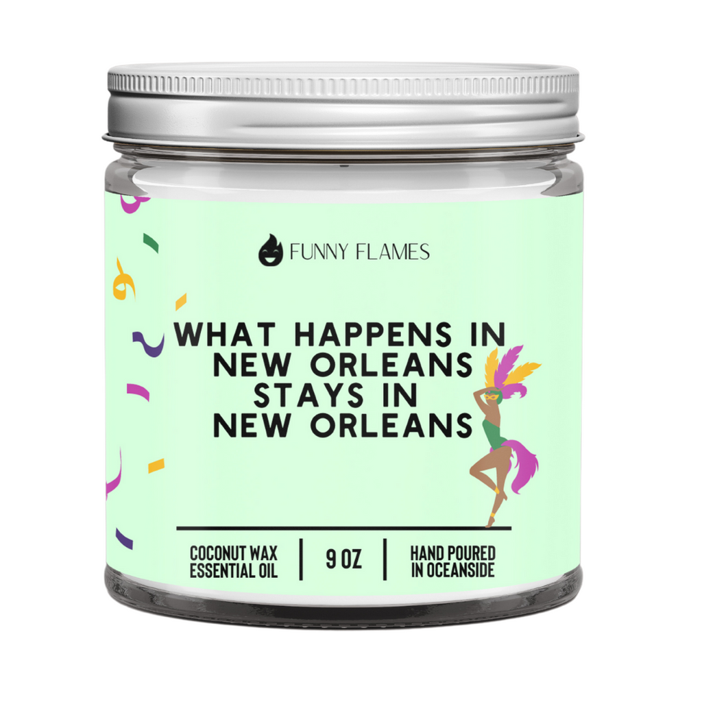 What Happens In New Orleans Stays In New Orleans  (confetti)