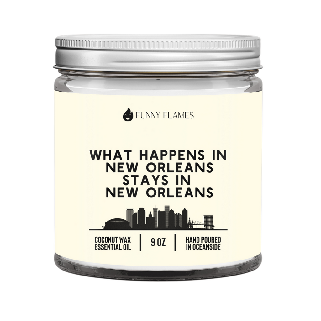 What Happens In New Orleans Stays In New Orleans  (yellow)